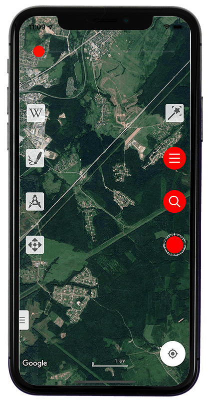 Vetus Maps App Screenshot